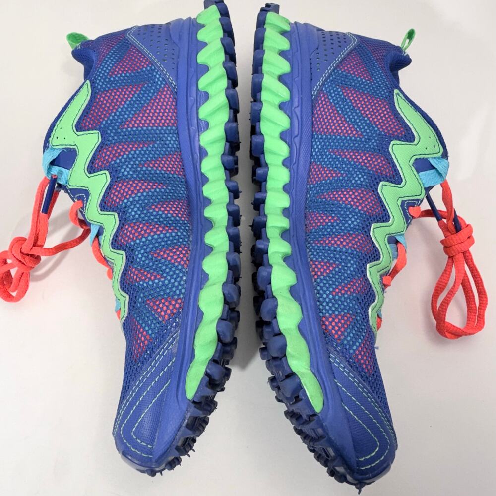 Adidas Vigor TR Cobalt Blue / Green Running Athletic Shoe, Women's Size 8 - Picture 9 of 11